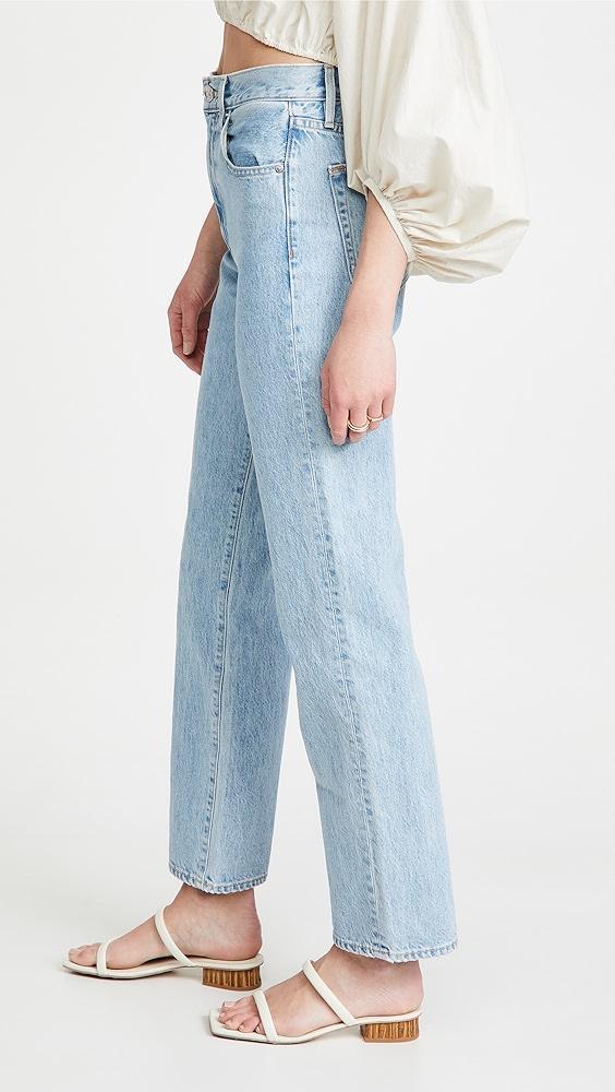 SLVRLAKE London High Rise Straight Jeans | Shopbop Product Image