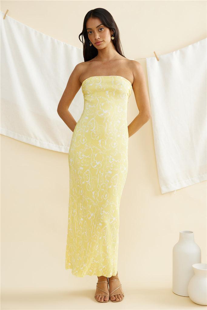 Lemon Cello Maxi Dress Product Image