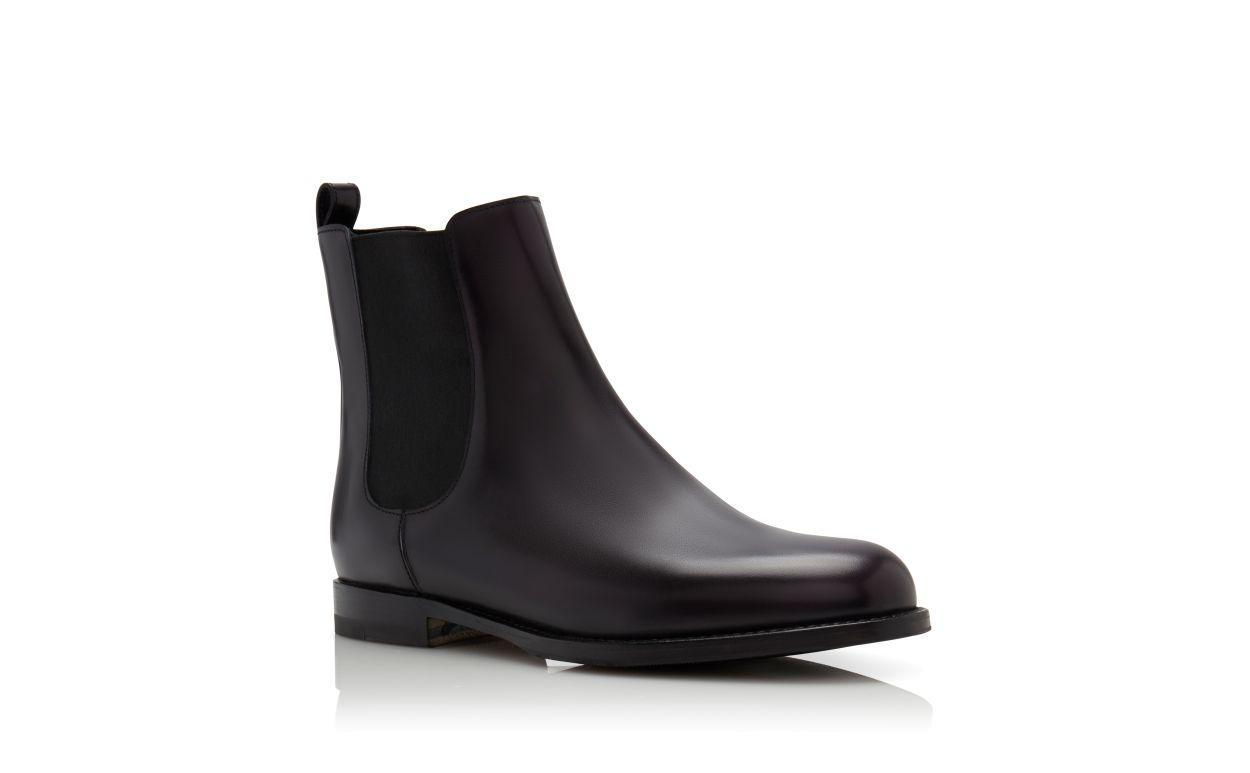 CHELSA Black Calf Leather Chelsea Boots Product Image