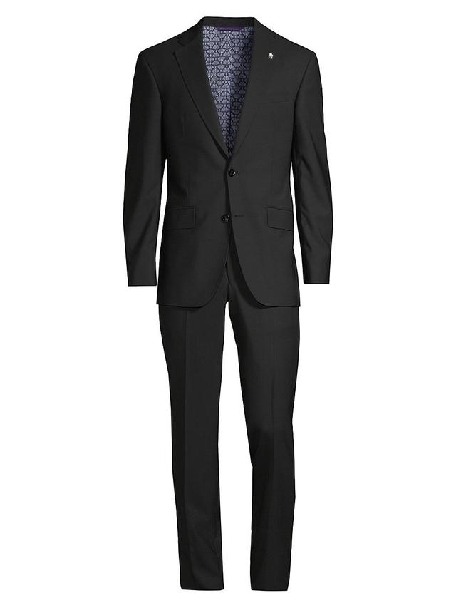 Ted Baker London Jay Trim Fit Solid Wool Suit Product Image