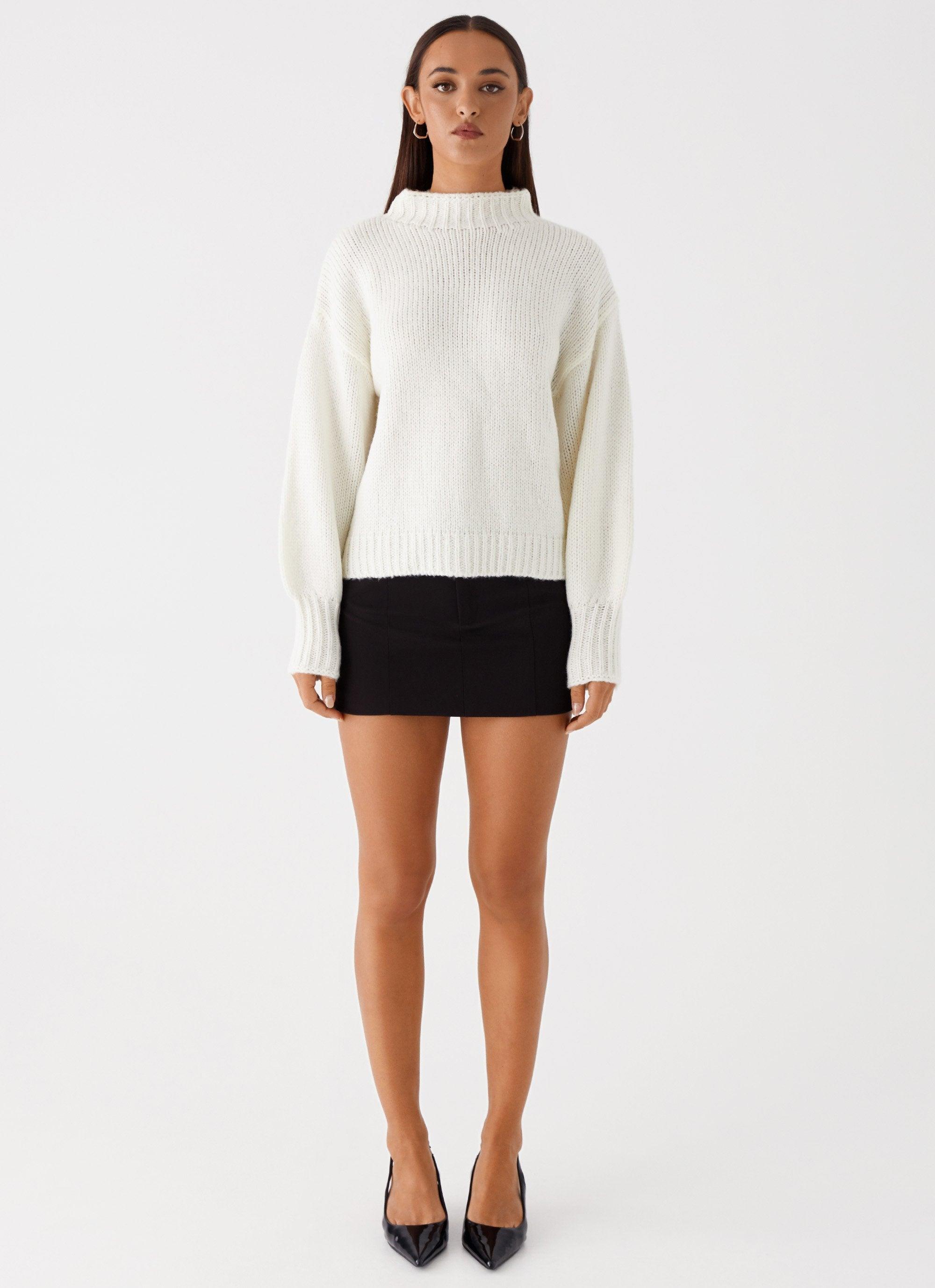 Charleston Knit Jumper - Off White Product Image