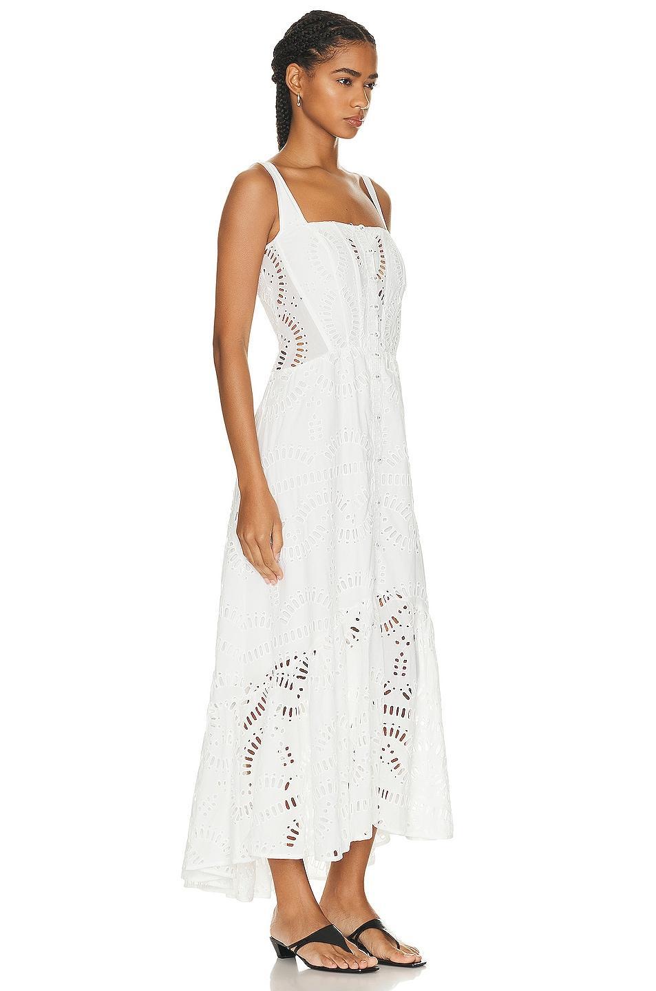 Charo Ruiz Ibiza Nissy Maxi Dress in White Product Image