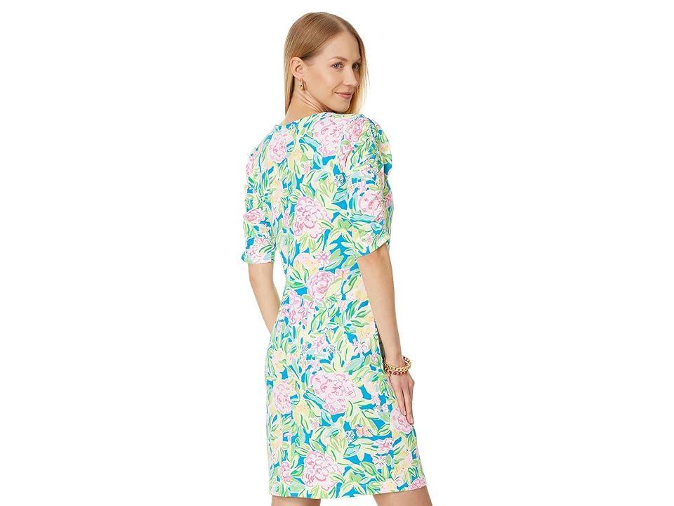 Lilly Pulitzer Belden Elbow Sleeve Dress Grove Garden) Women's Dress Product Image