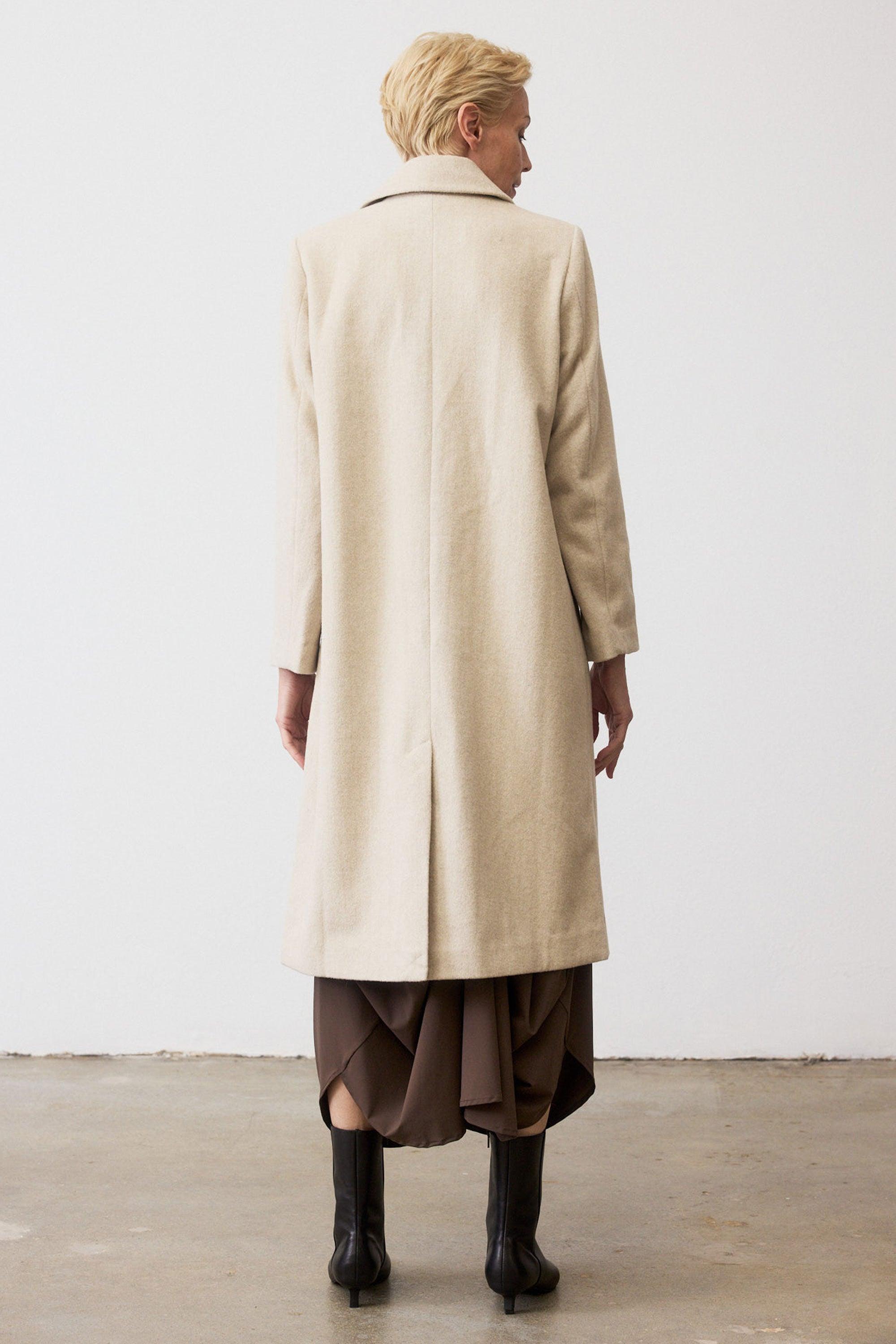 The Soho Long Wool Coat Product Image