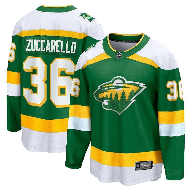 Mens Fanatics Branded Mats Zuccarello Minnesota Wild 2023/24 Alternate Premier Breakaway Player Jersey Product Image