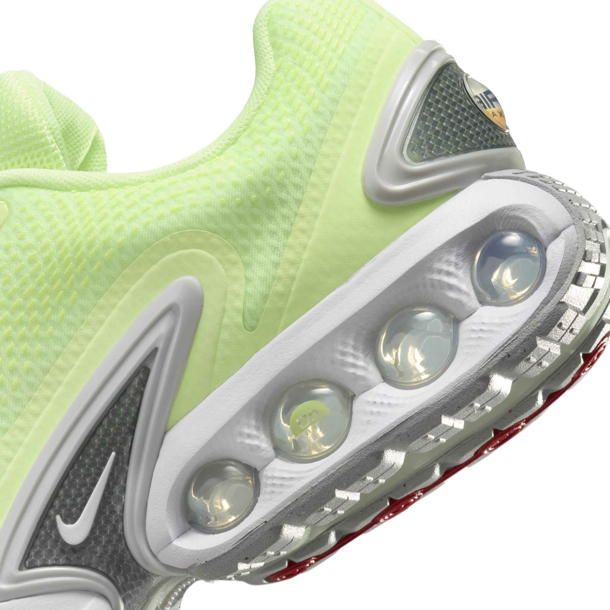 Nike Womens Nike Air Max DN - Womens Running Shoes Barely Volt/White/Metallic Silver Product Image