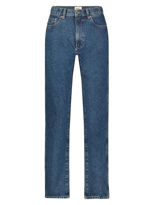 Womens Demie Straight High Rise Jeans Product Image