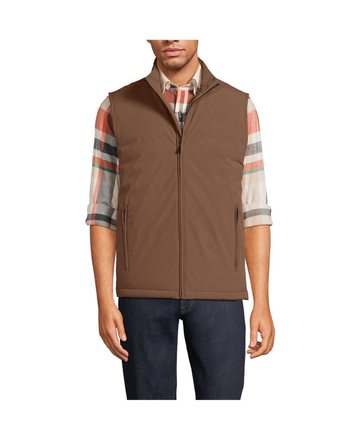 Mens Lands End Commuter Refined Non-Quilted Vest Product Image