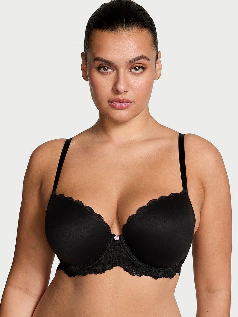 Smooth & Lace Lightly Lined Classic Coverage Demi Bra Product Image