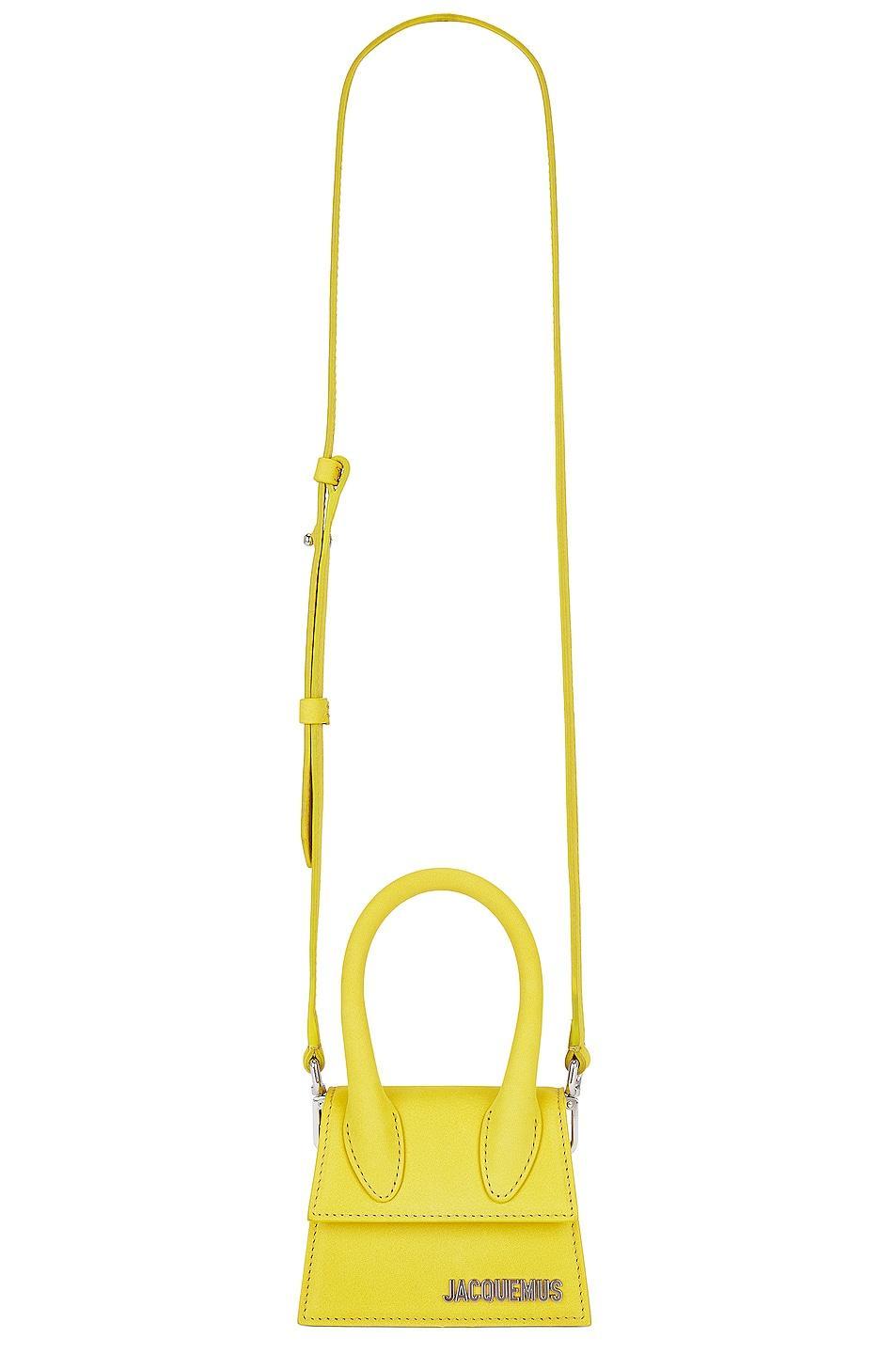 JACQUEMUS Le Chiquito Bag in Yellow Product Image