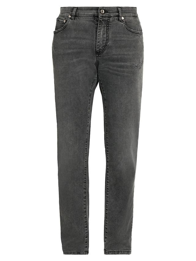 Dolce & Gabbana Slim Fit Distressed Jeans Product Image