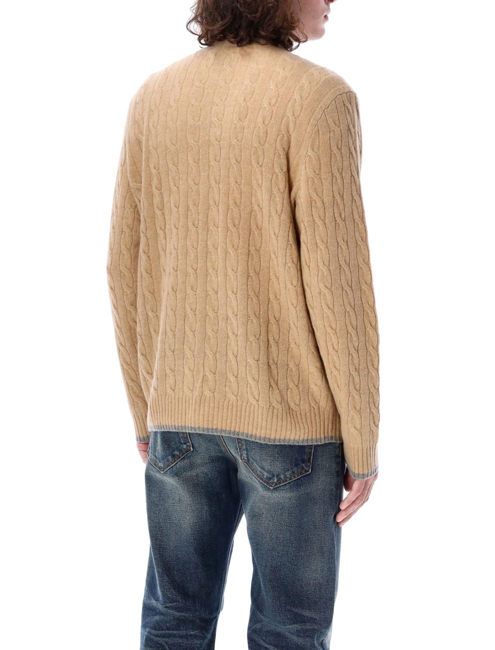 Cardigan In Camel Product Image