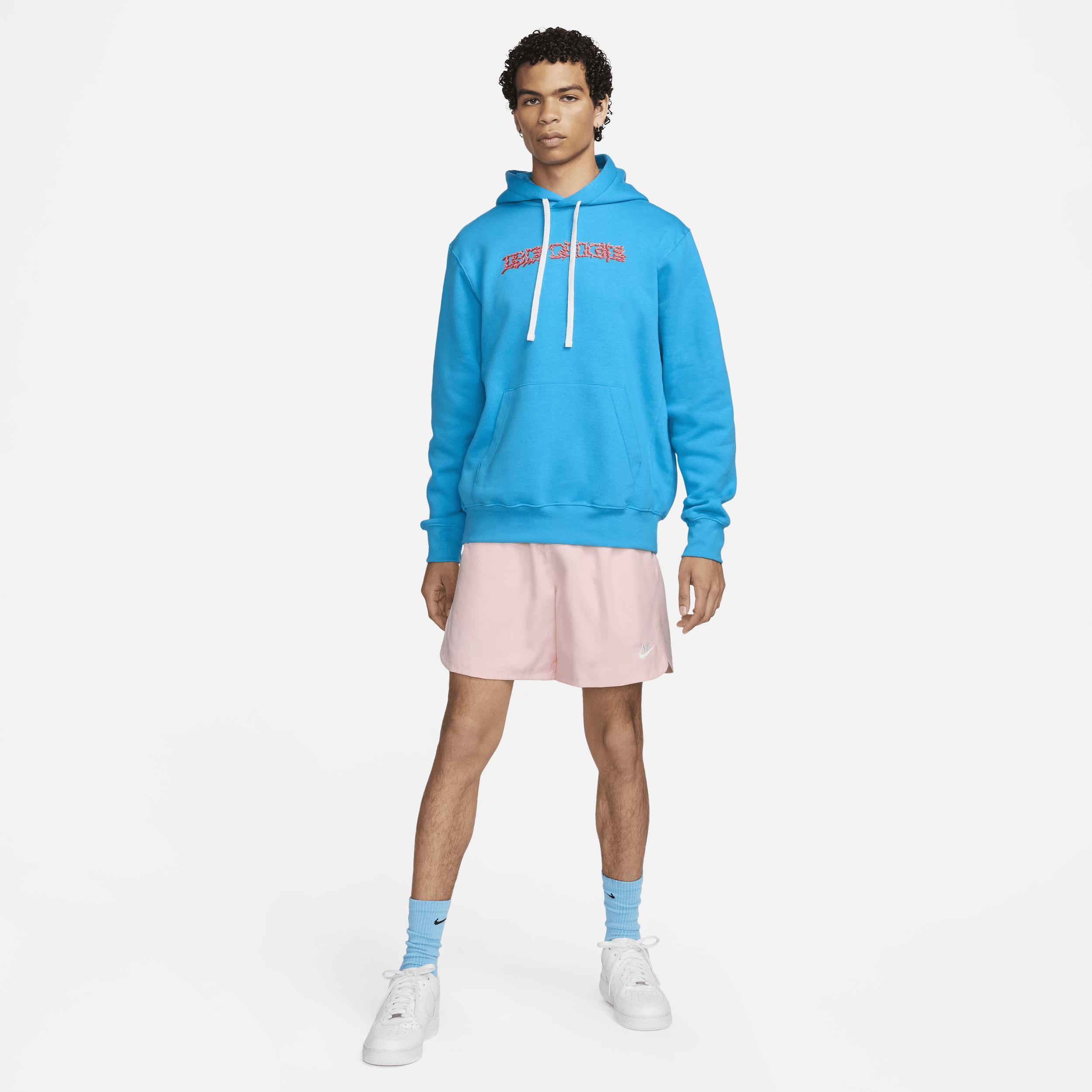 Men's  Sportswear Club Fleece Pullover Hoodie In Blue Product Image