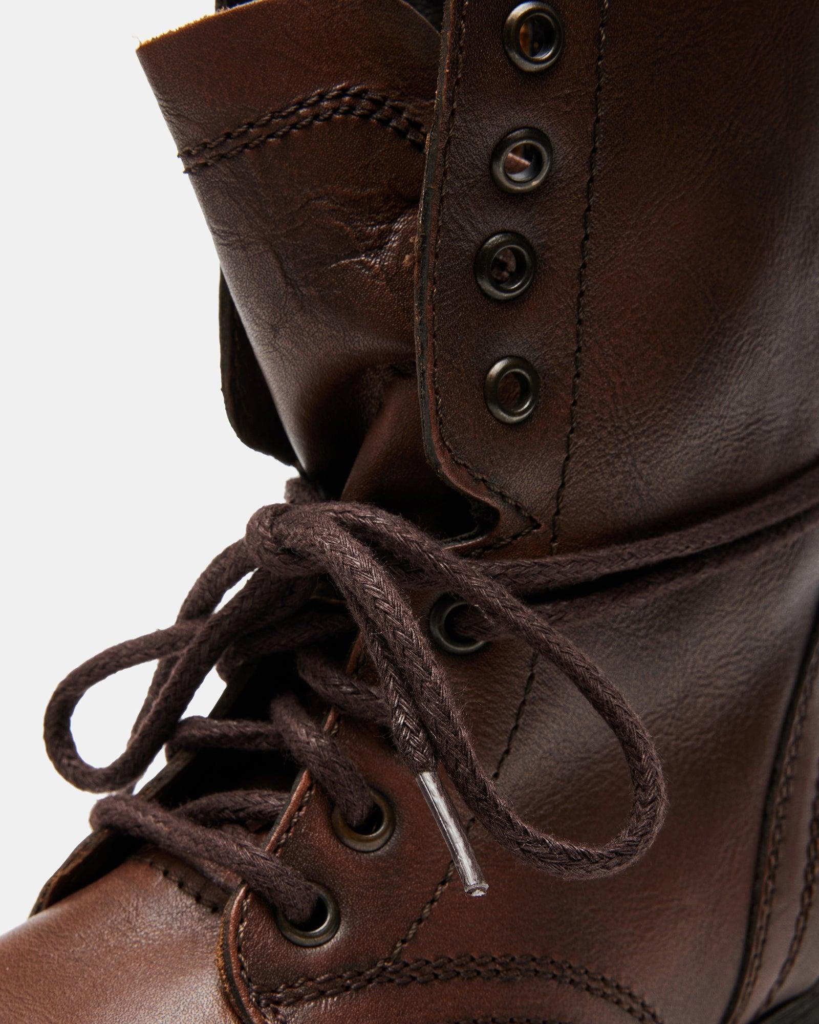 TROOPA BROWN LEATHER - SM REBOOTED Female Product Image