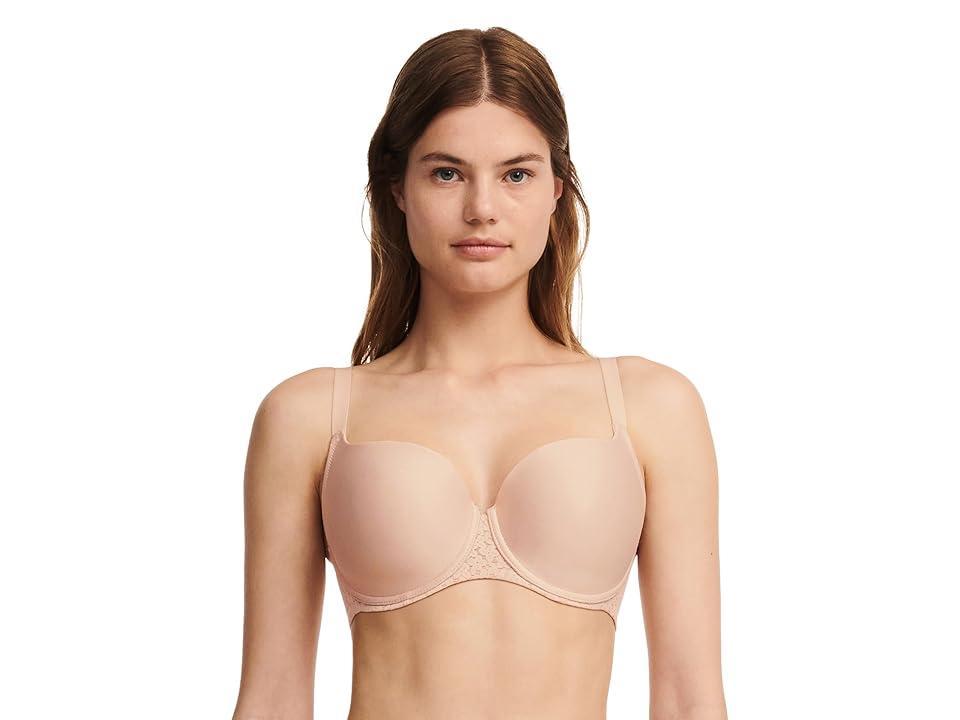 Chantelle Norah Open Neckline T-Shirt Bra (Nude Blush) Women's Bra Product Image