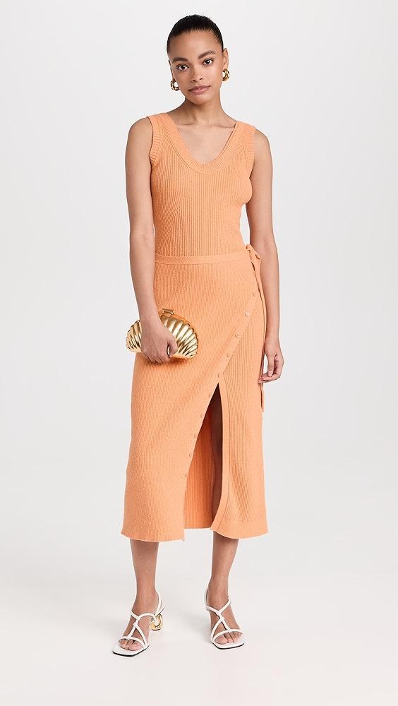 SIMKHAI Tillie Wrap Tank Dress | Shopbop Product Image