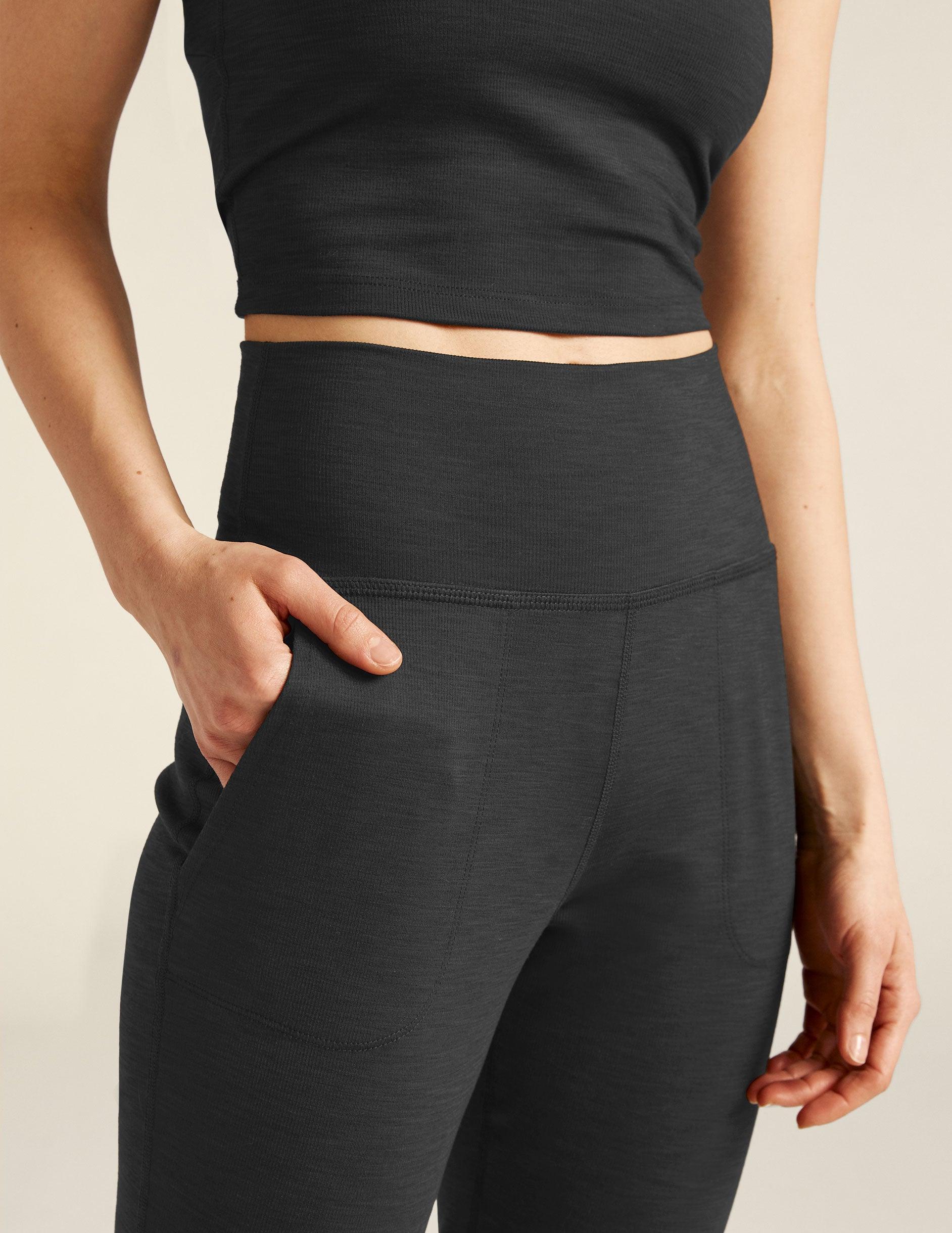 Heather Rib Midi Jogger Product Image