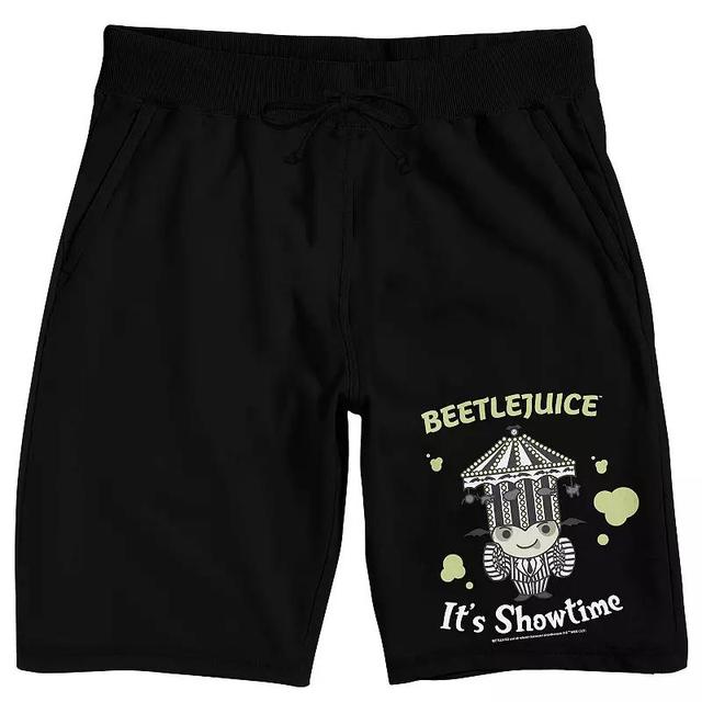 Mens Beetlejuice Its Showtime Sleep Shorts Product Image