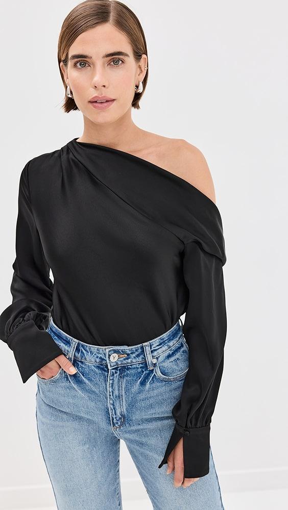 SIMKHAI Alice One Shoulder Top | Shopbop Product Image