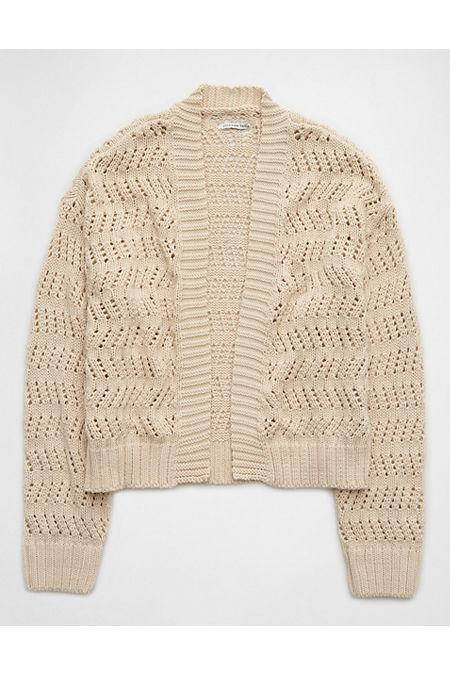 AE Knit Open Front Cardigan Women's Product Image