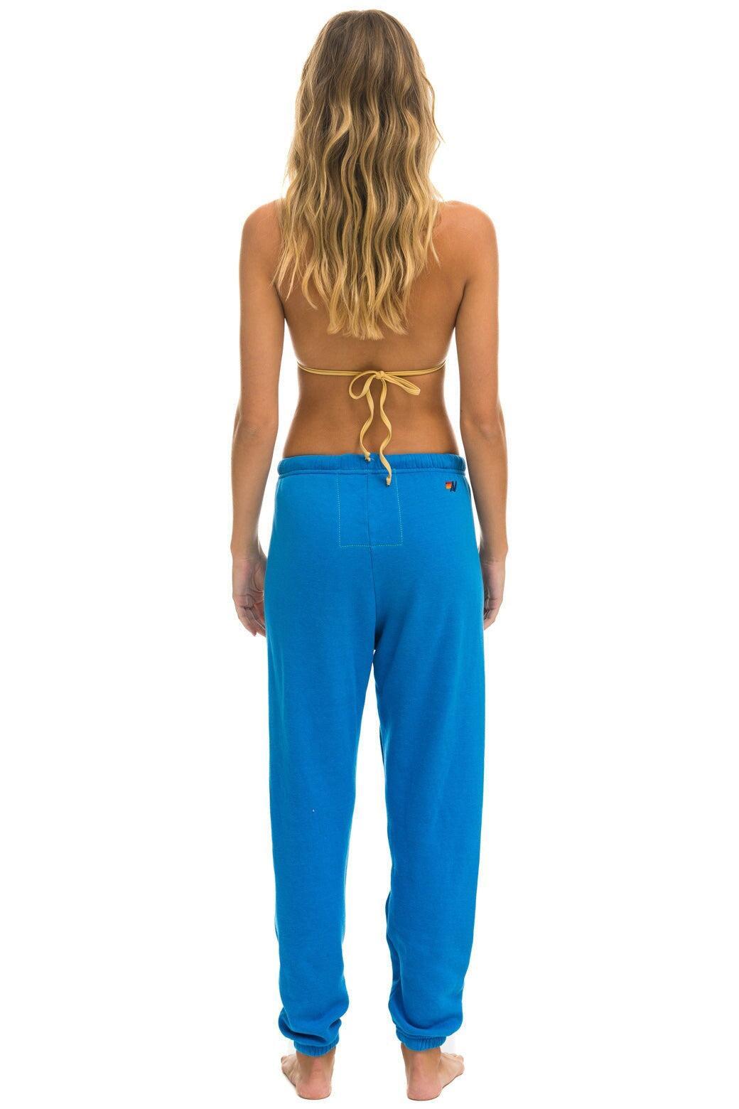 AVIATOR NATION ASPEN SWEATPANTS - OCEAN Female Product Image