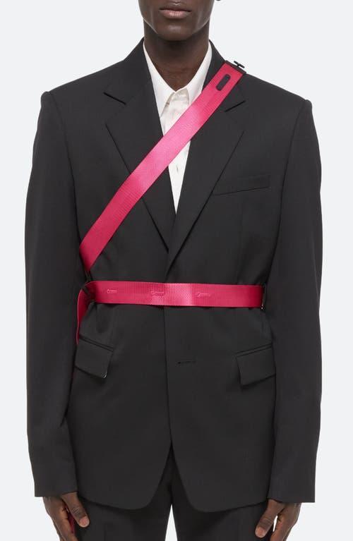 Helmut Lang Seatbelt Virgin Wool Sport Coat Product Image