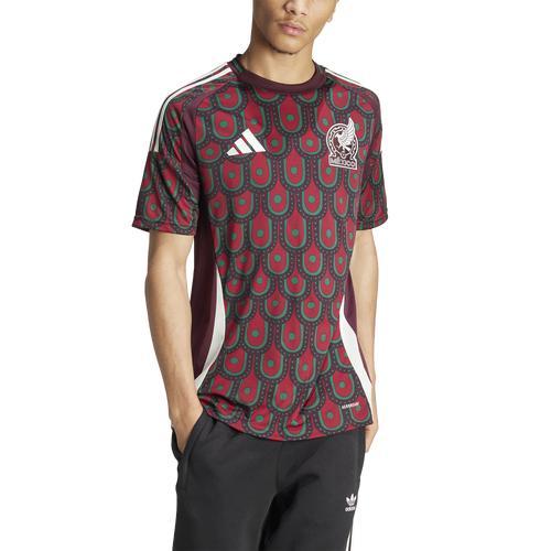 Mens adidas Mexico 2024 Home Soccer Jersey Product Image