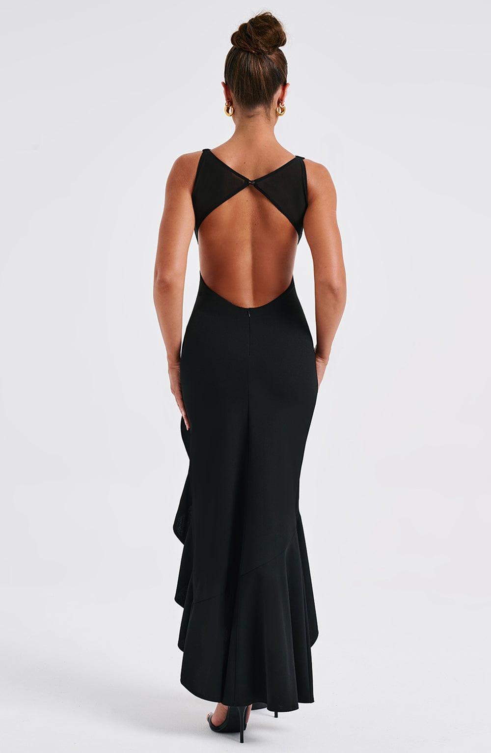 Theadora Maxi Dress - Black Product Image