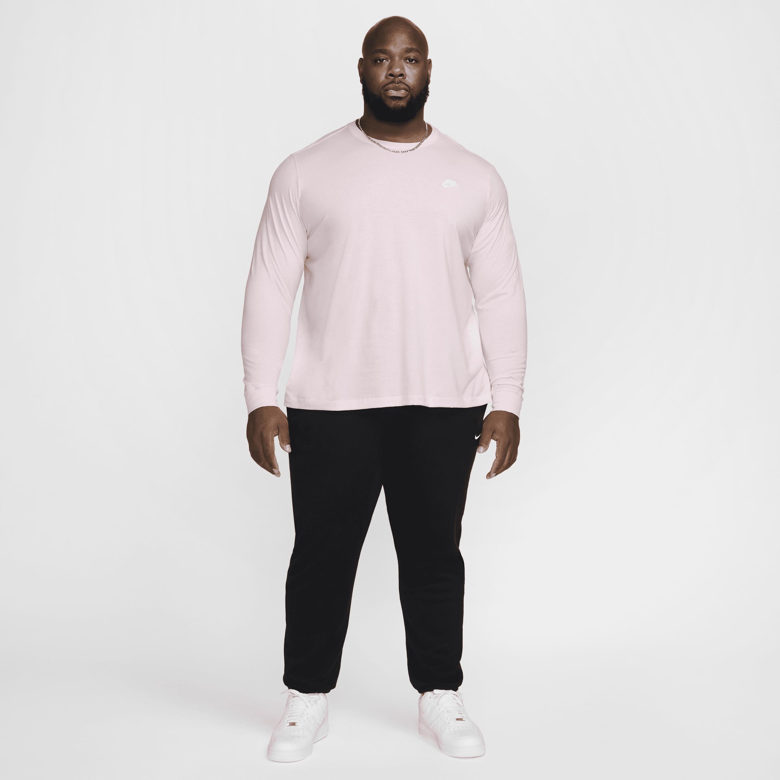 Men's Nike Sportswear Club Long-Sleeve T-Shirt Product Image