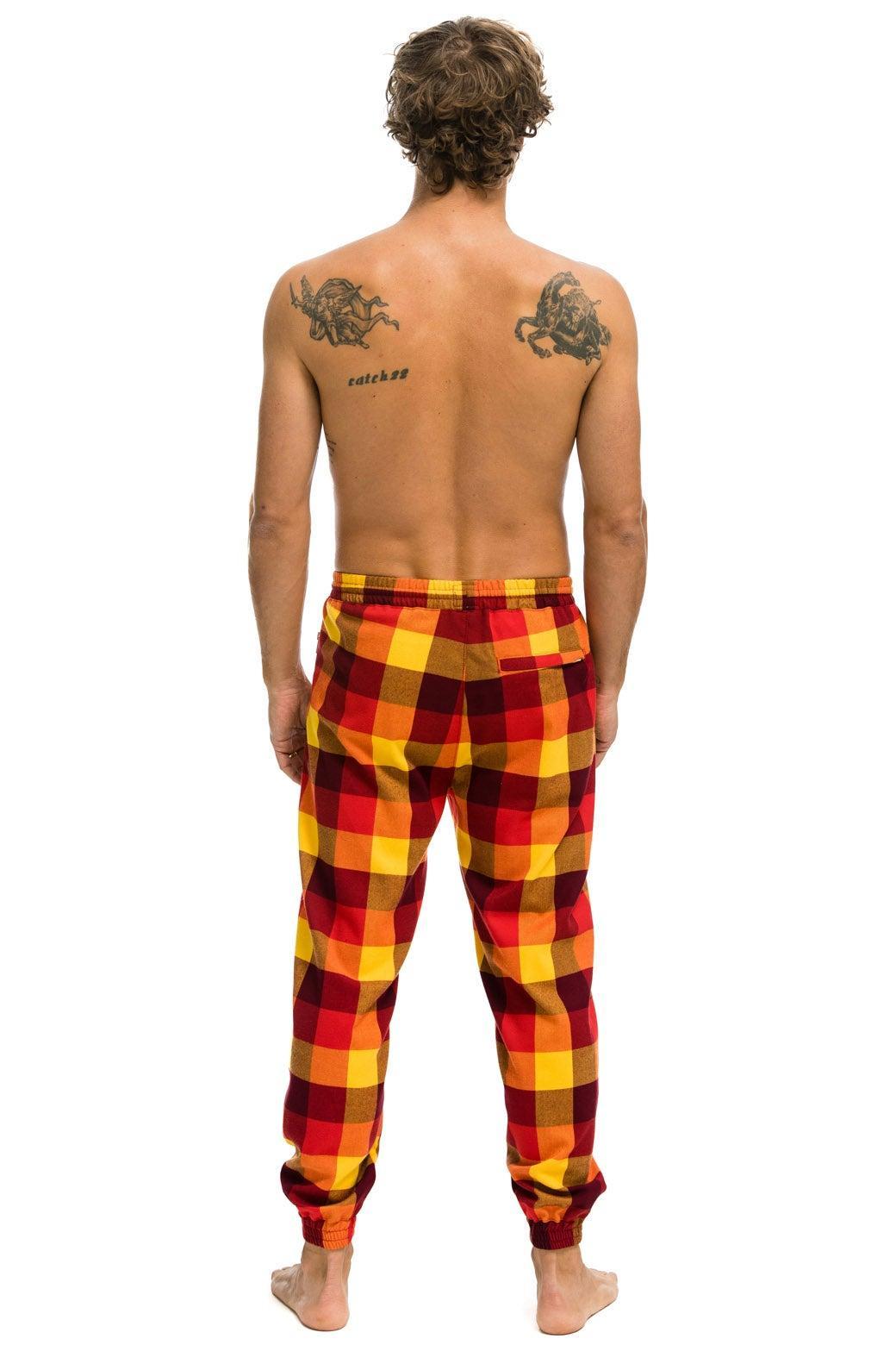 MEN'S PLAID LODGE PANT - SURFY PLAID Male Product Image