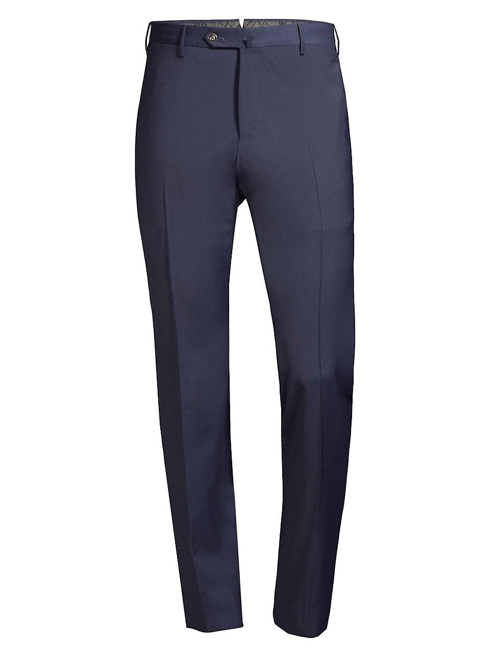 Mens Traveller Slim-Fit Performance Wool Trousers Product Image