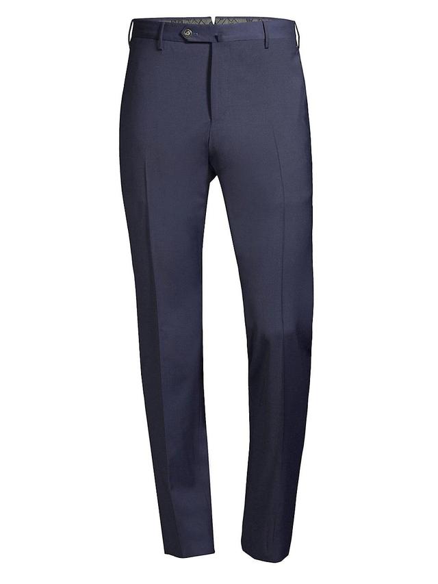 Mens Traveller Slim-Fit Performance Wool Trousers Product Image