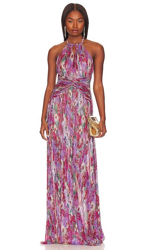 Halter Neck Maxi Dress Product Image