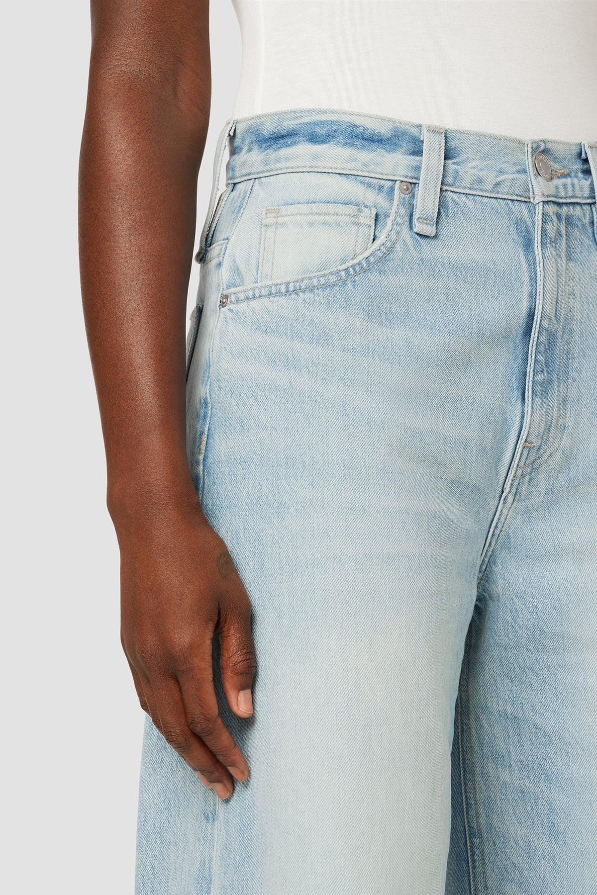 James High-Rise Wide Leg Barefoot Jean Female Product Image