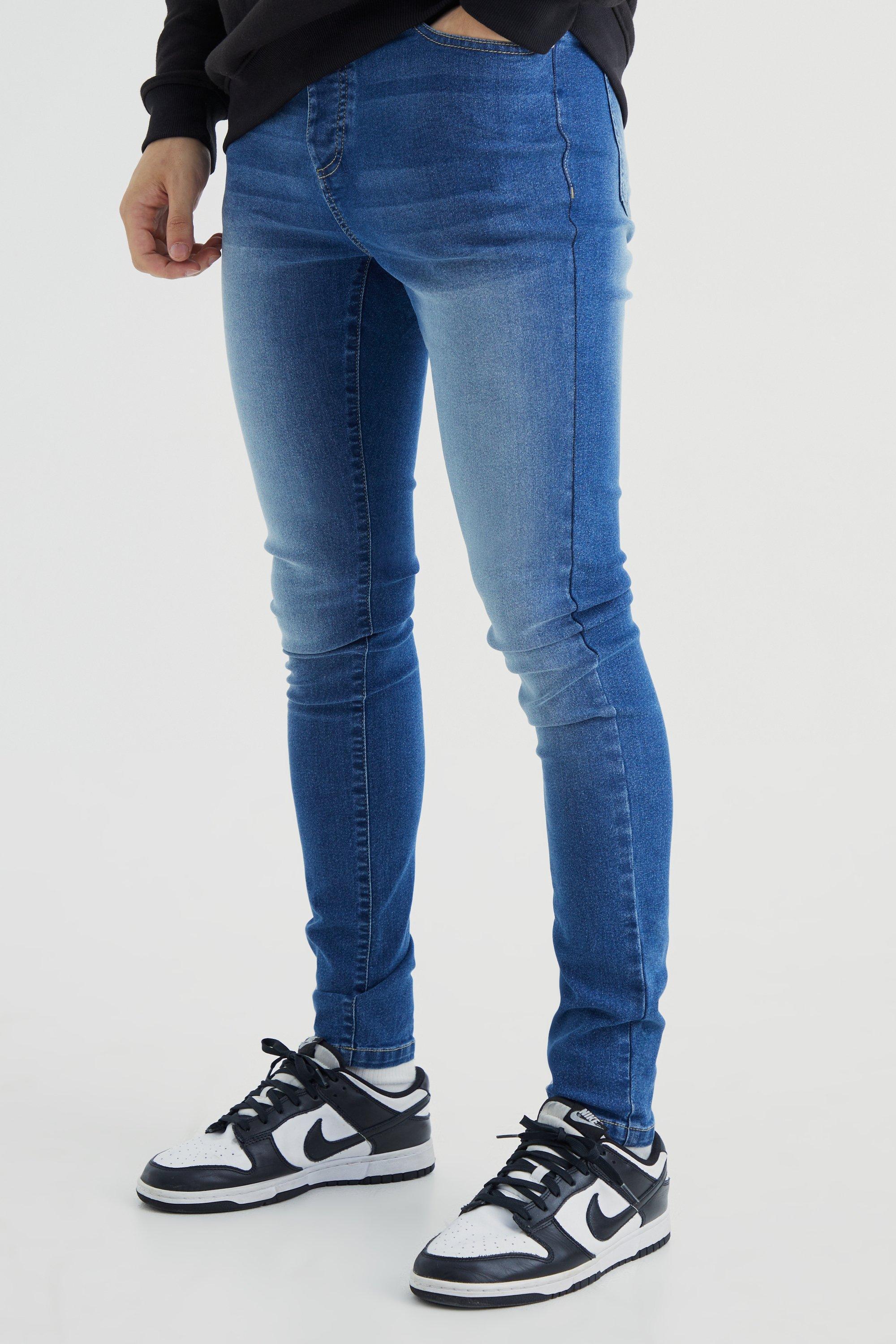 Tall Super Skinny Stretch Jean | boohooMAN USA Product Image