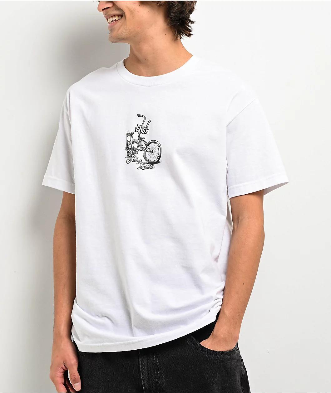 DGK Corner White T-Shirt Product Image