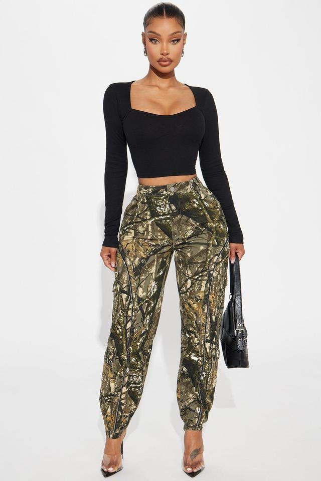 Had You Fooled Camo Jogger Pant - Olive/combo Product Image