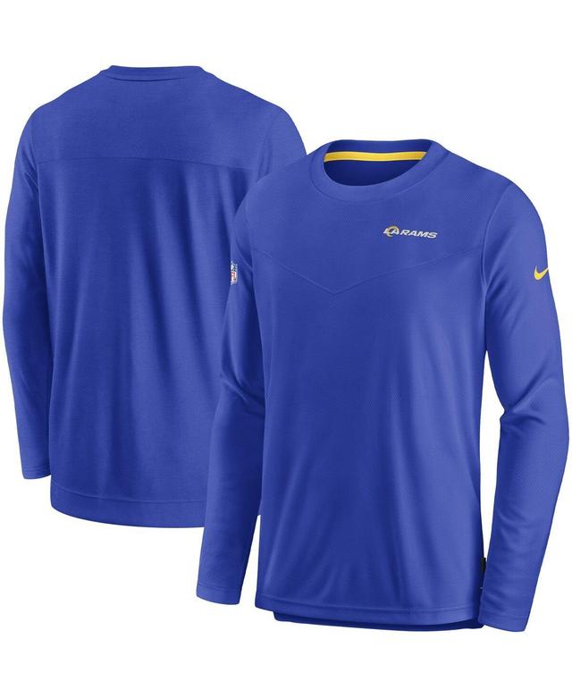 Mens Nike Royal Los Angeles Rams Lockup Performance Long Sleeve T-shirt Product Image