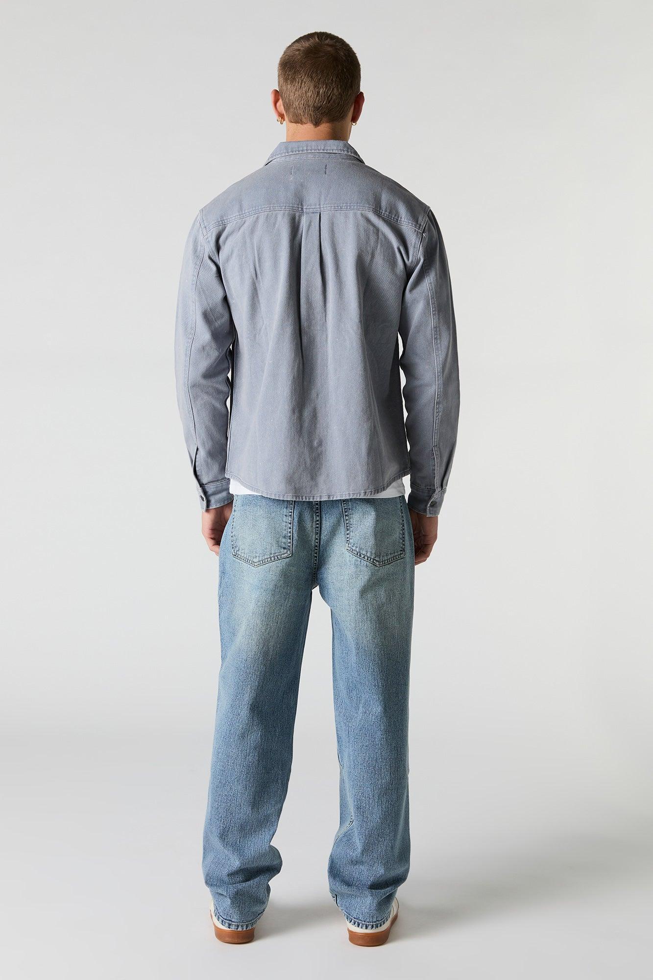 Distressed Loose Denim Jean Male Product Image