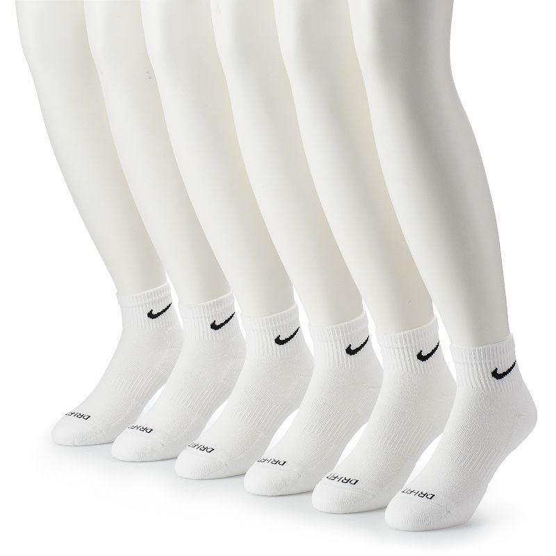 Mens Nike 6-Pack Everyday Plus Cushion Ankle Training Socks Product Image