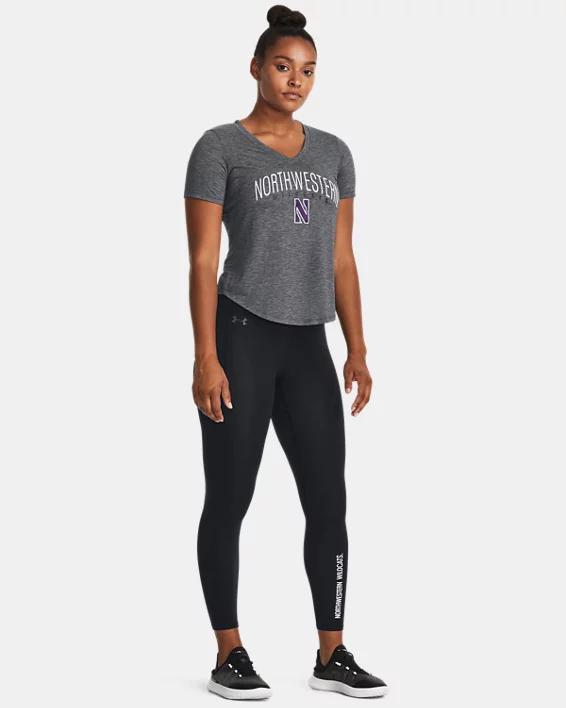 Women's UA Breezy Jersey Collegiate V-Neck T-Shirt Product Image