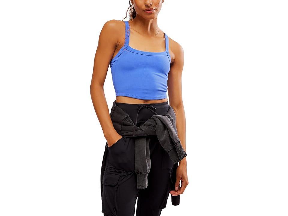 FP Movement All Clear Cami Solid (Electric Cobalt) Women's Clothing Product Image