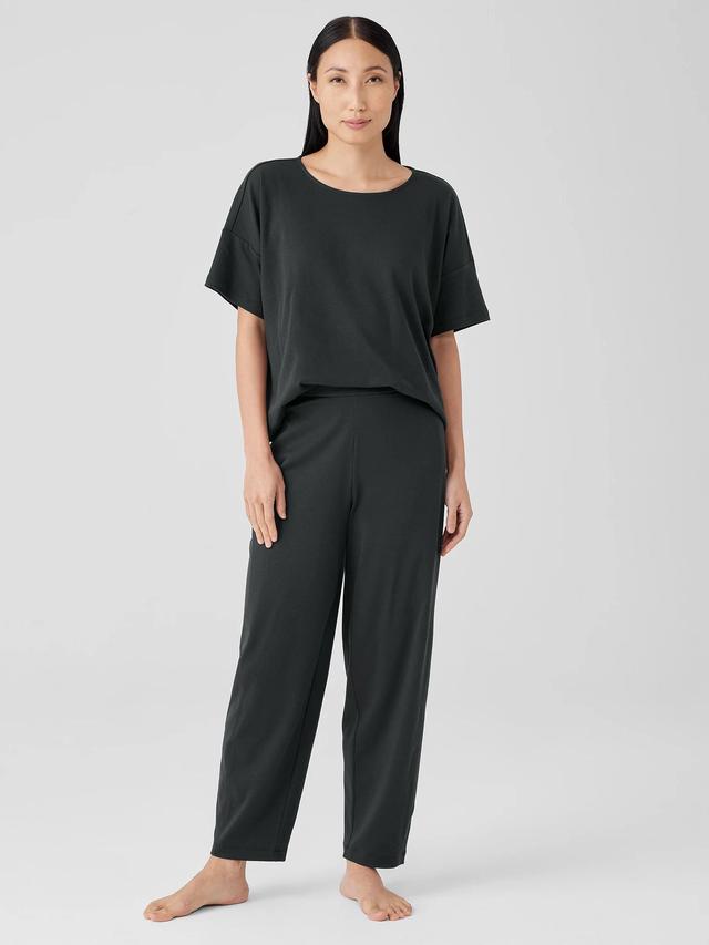 EILEEN FISHER Organic Cotton Interlock Lantern Sleep Pantfemale Product Image