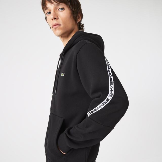 Men's Printed Bands Zip-Up Hoodie Product Image