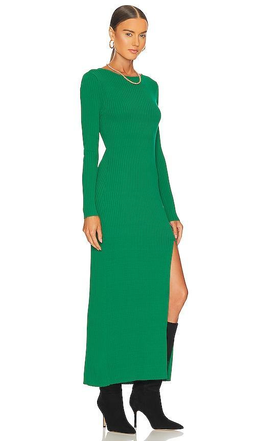 Line & Dot Jules Dress in Green. Size M. Product Image