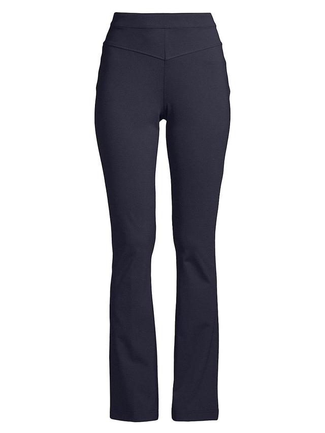 Womens Larsen Flared Jersey Stretch Pants Product Image