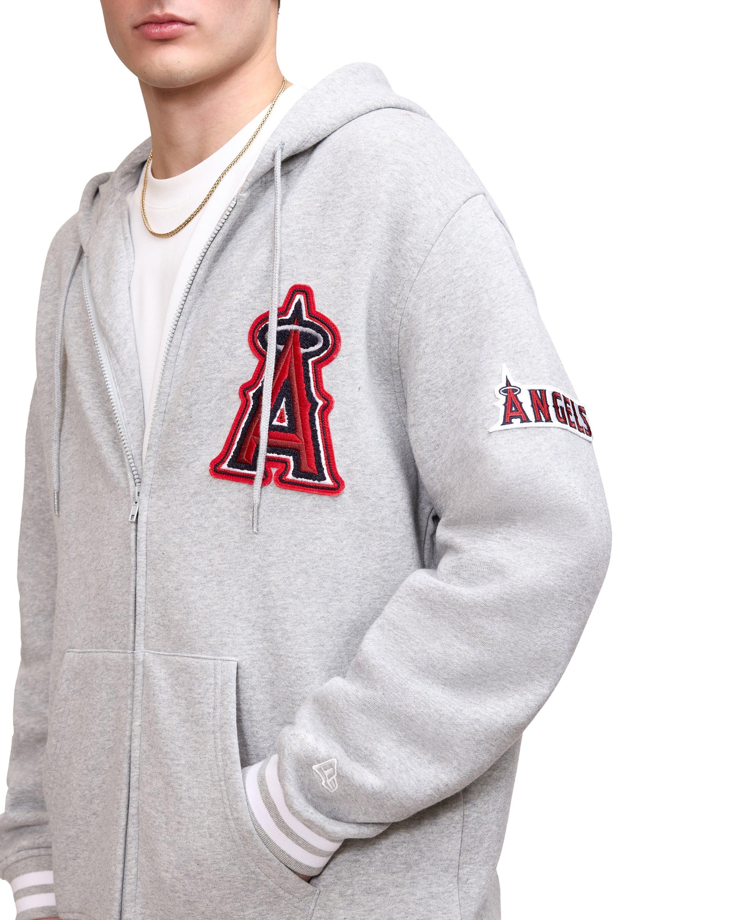 Philadelphia Phillies Gray Logo Select Full-Zip Hoodie Male Product Image