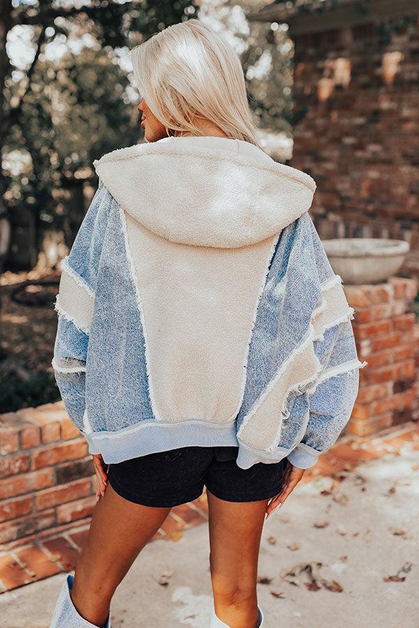 Cozy And Kind Denim Jacket Product Image