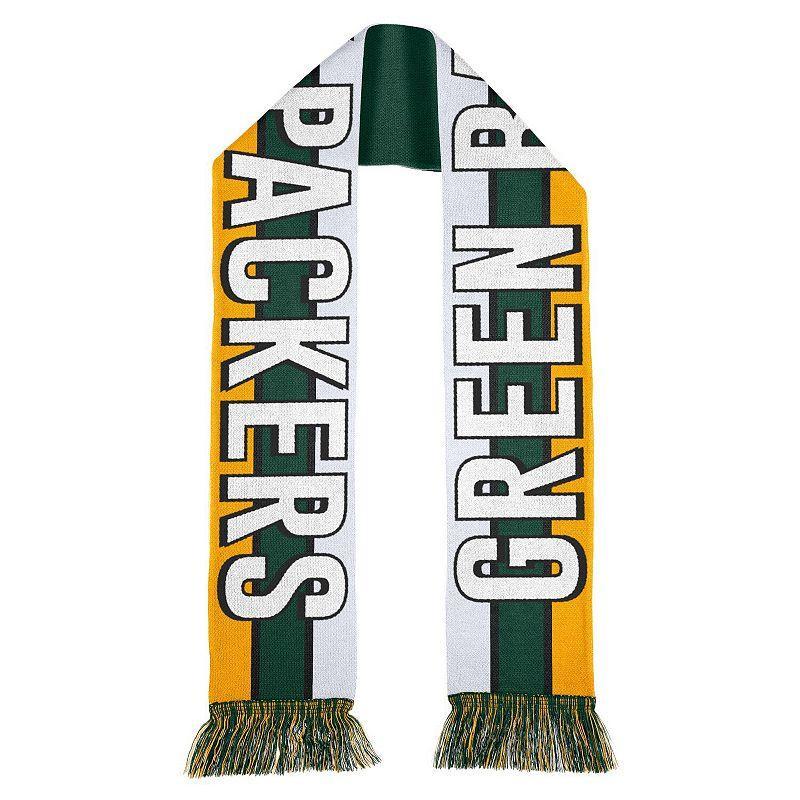 WEAR by Erin Andrews Green Bay Packers Stripe Scarf Product Image