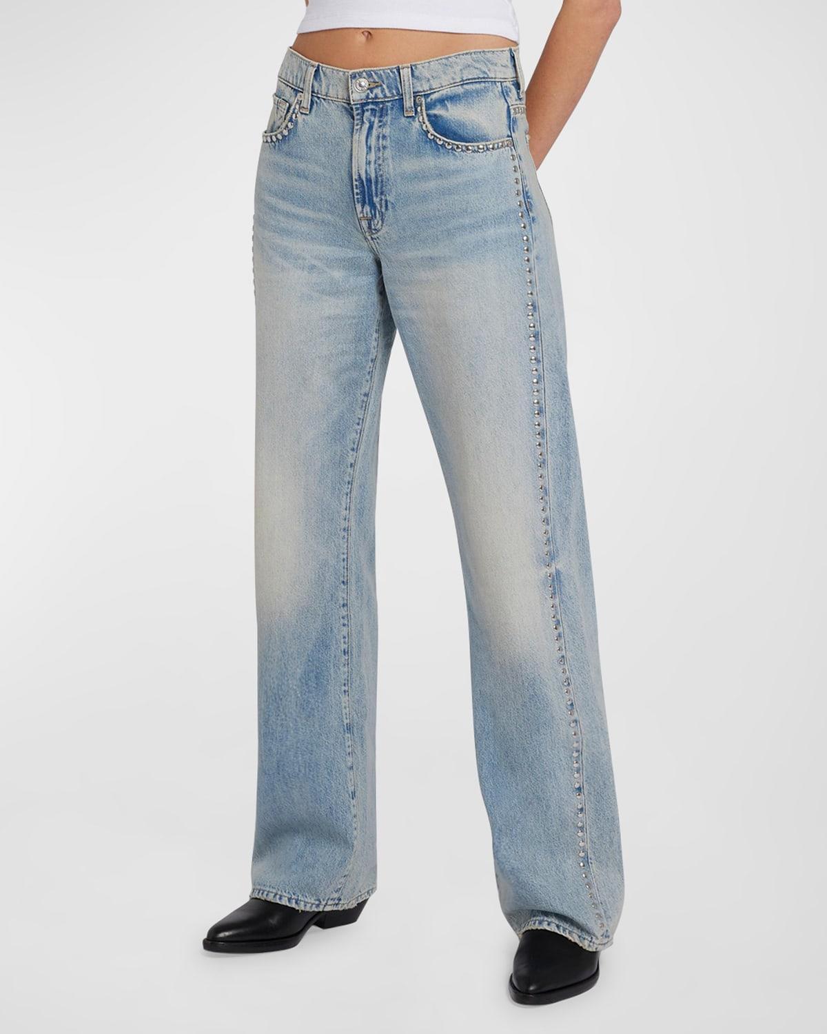 7 For All Mankind Tess Trouser Jeans in Cassidy product image